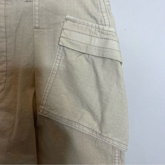 Re/Done khaki cargo mini skirt size 26 (flawed ) - Picture 4 of 11